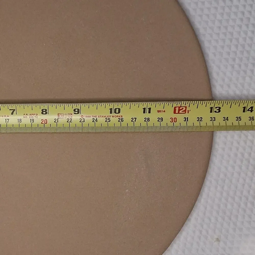 Pampered Chef Stoneware Pizza Stone 13” Round